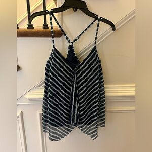 BEACH HOUSE Striped Tankini Swim Top